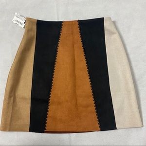 Suede Skirt